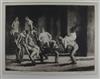 HARRY STERNBERG Group of 7 etchings.